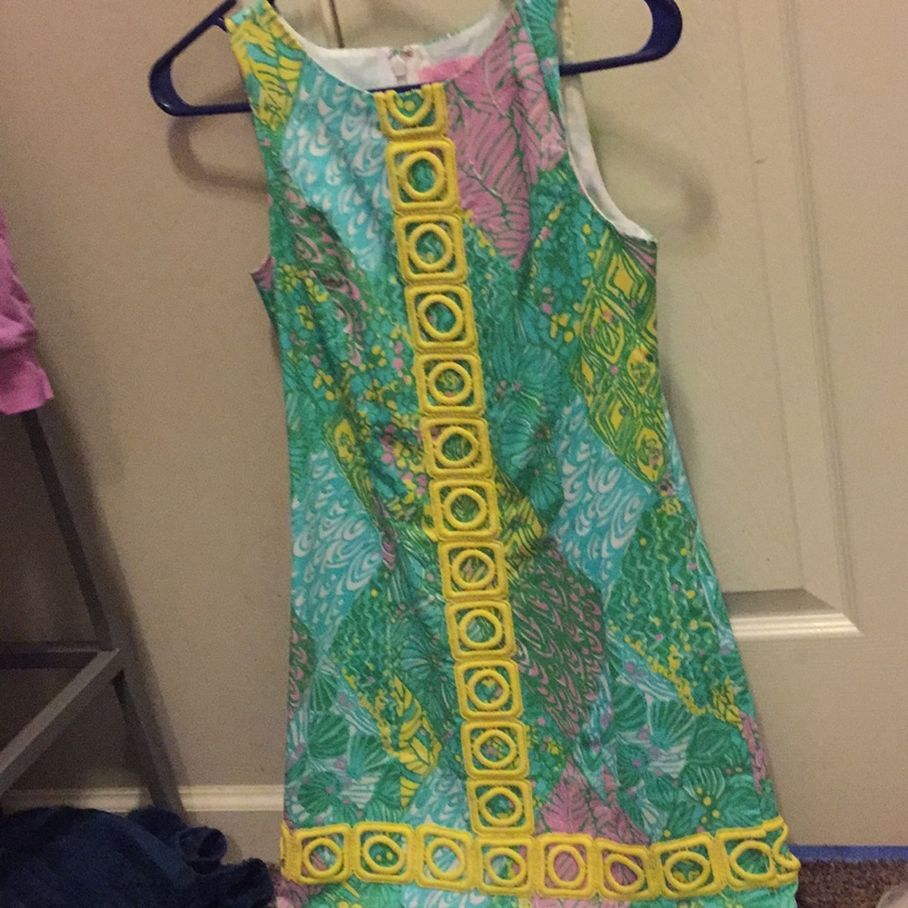 Lilly Pulitzer shift dress! Worn once!